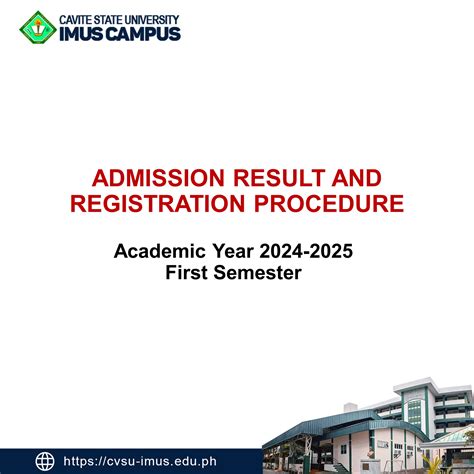 Admission Result and Registration Procedure for First Semester .